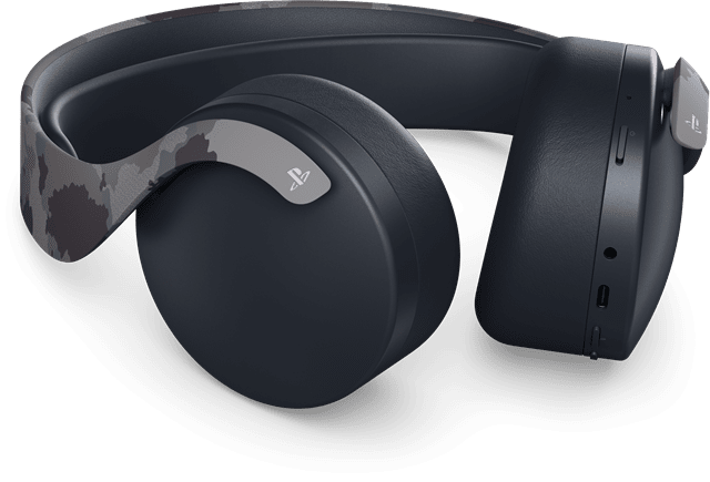 PlayStation 5 PULSE 3D Wireless Headset - Gray Camouflage PlayStation 5 PULSE 3D Wireless Headset - Gray Camouflage